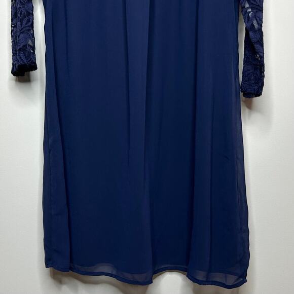 NWT Miami Blue Dress Size M Lace - Picture 3 of 9